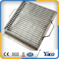 Anping Yaco Galvanisé plancher vidange couverture en acier inoxydable, couvercle de grille de drainage